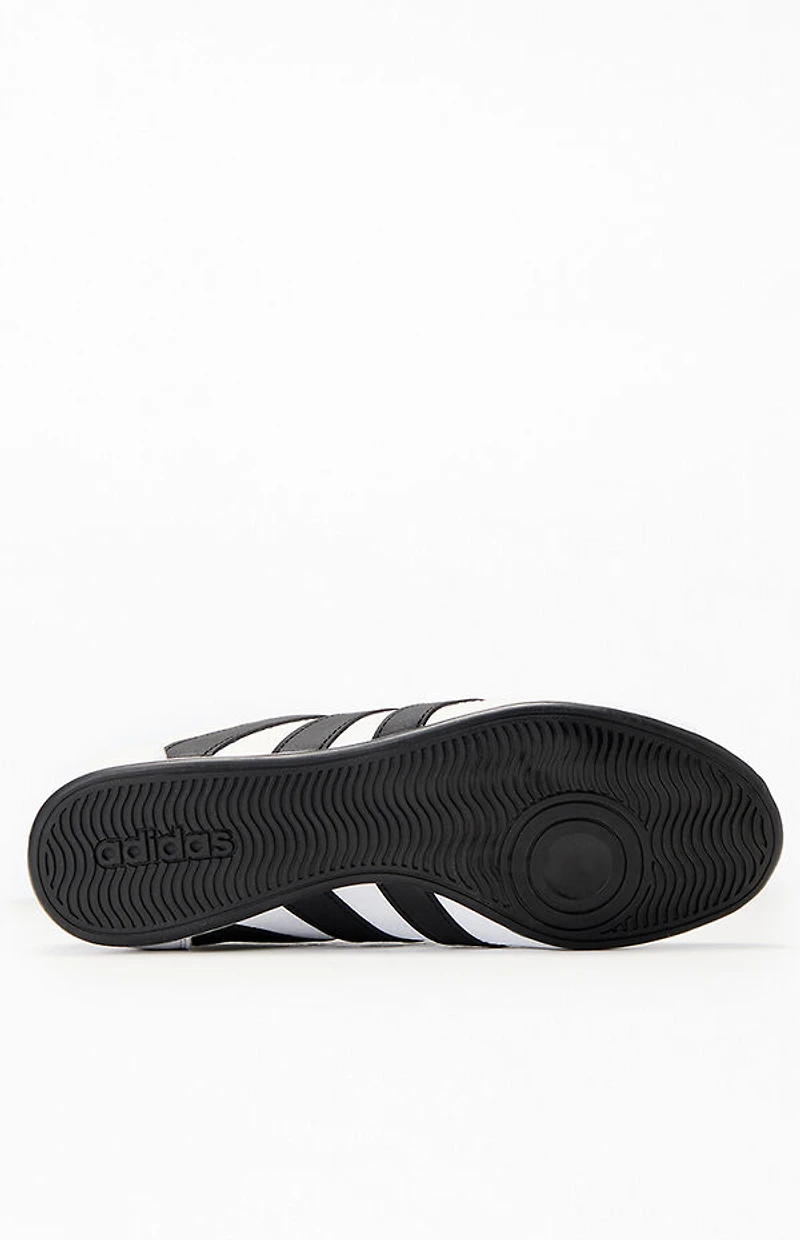 adidas Women's White & Black Tekwen Slip-On Sneakers