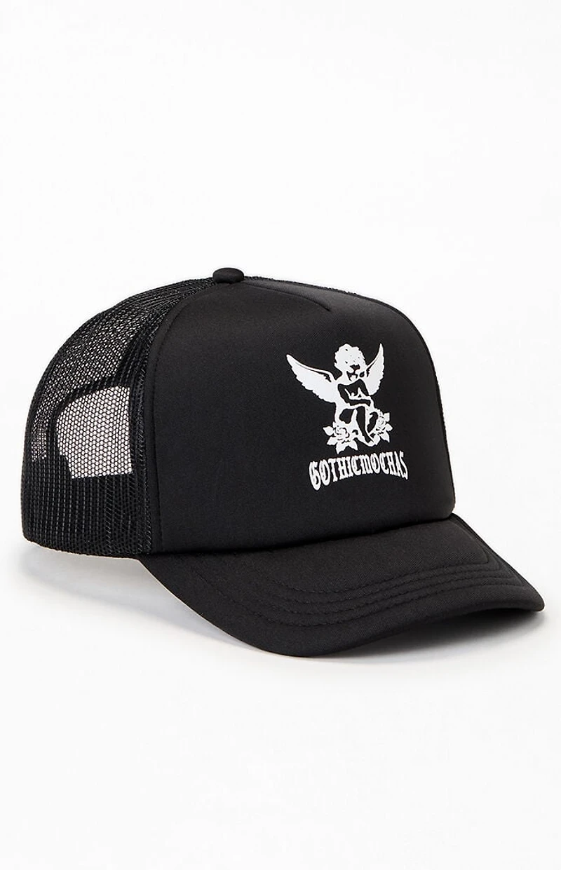 Gothic Mochas Angel Logo Snapback Hat
