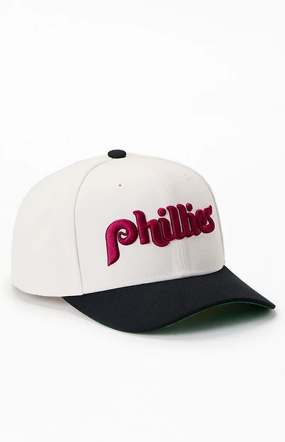 Mitchell & Ness Philadelphia Phillies MLB Word Pro Snapback Hat