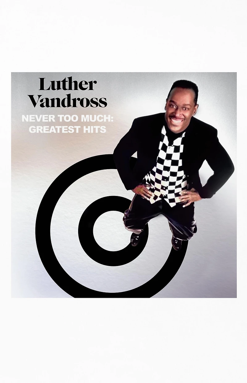 Luther Vandross Never Too Much Greatest Hits Vinyl Record