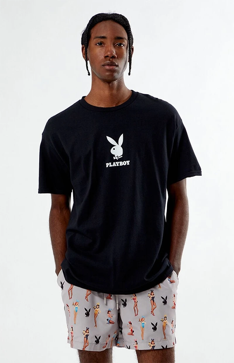 Playboy By Pacsun Center Logo T-Shirt