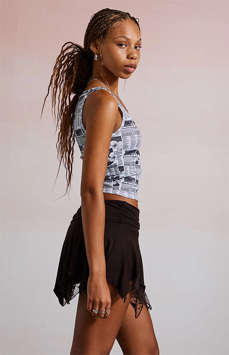 Third Charm Melrose Scoop Tank Top