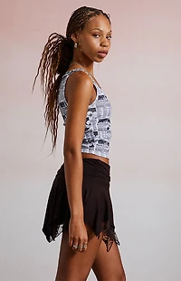 Third Charm Melrose Scoop Tank Top