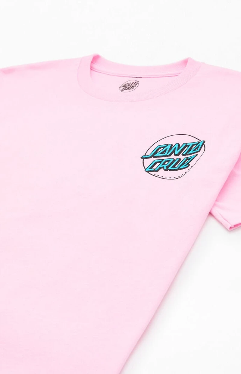 Santa Cruz Kids Screaming Hibiscus T-Shirt