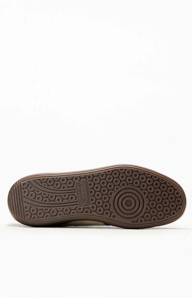 Puma Gray Palermo Leather Shoes