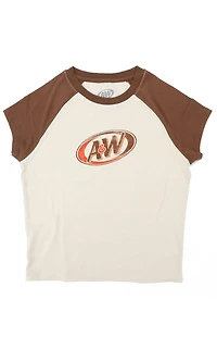 A&W Logo Baby Raglan T-Shirt