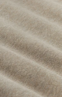 Fear of God ESSENTIALS Heather Grey Dust Nylon Fleece Hoodie