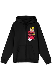 Looney Tunes Love Is The Air Zip Up Hoodie
