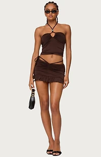 Edikted Koda Bead Halter Top