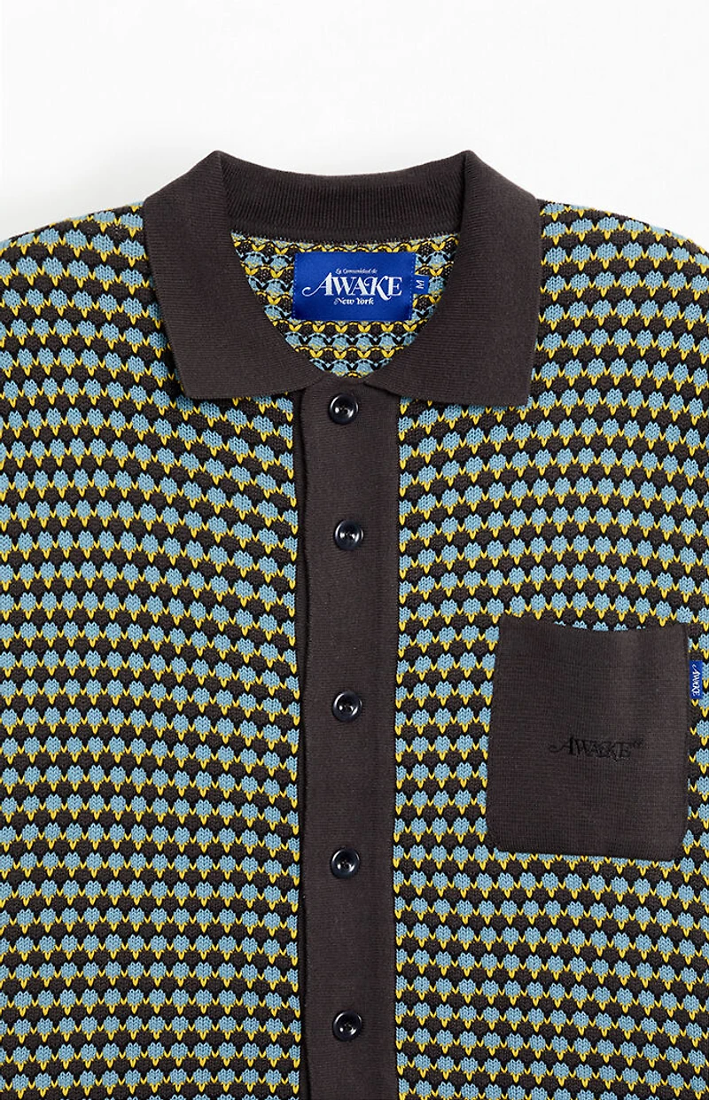 Awake NY Crochet Camp Shirt