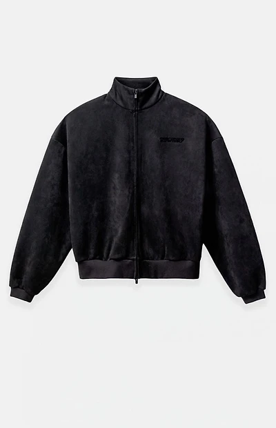 Fear of God ESSENTIALS Women's Vintage Black Track Jacket