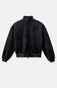 Fear of God ESSENTIALS Women's Vintage Black Track Jacket