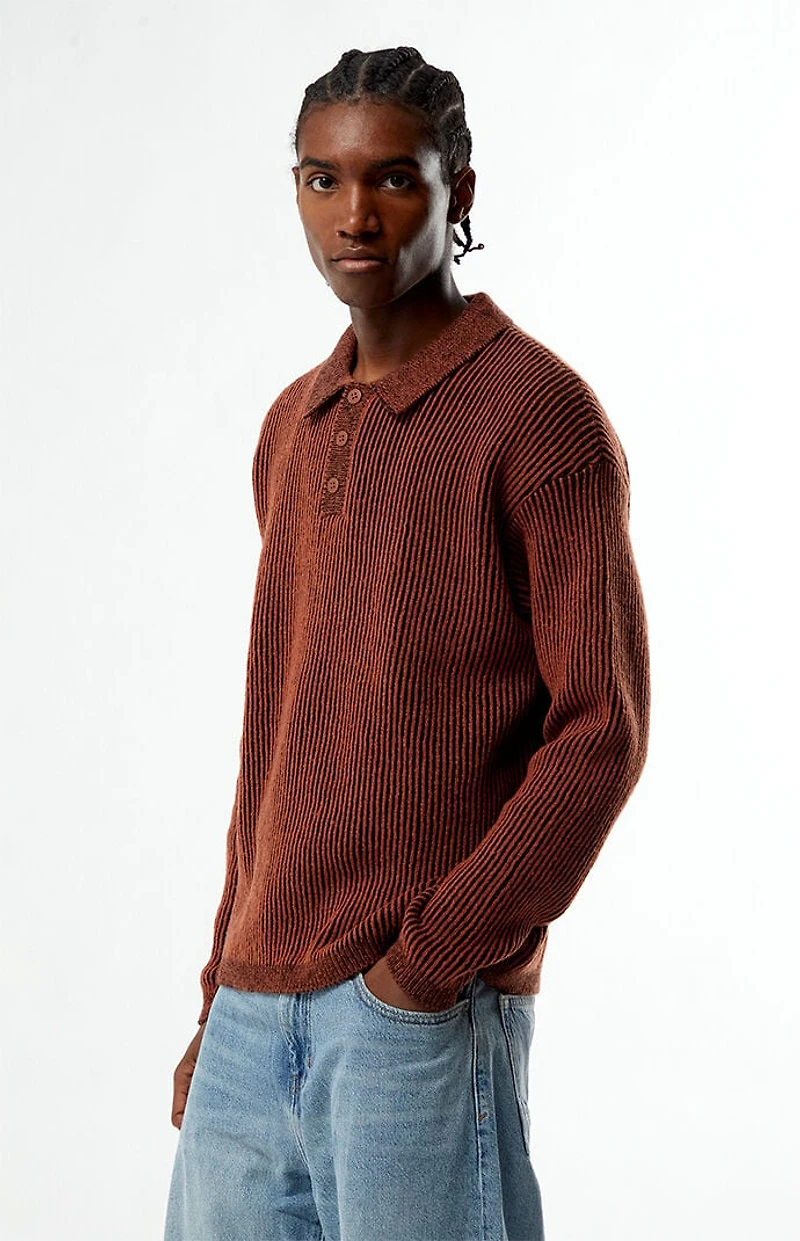 Pacsun Ribbed Boxy Fit Sweater