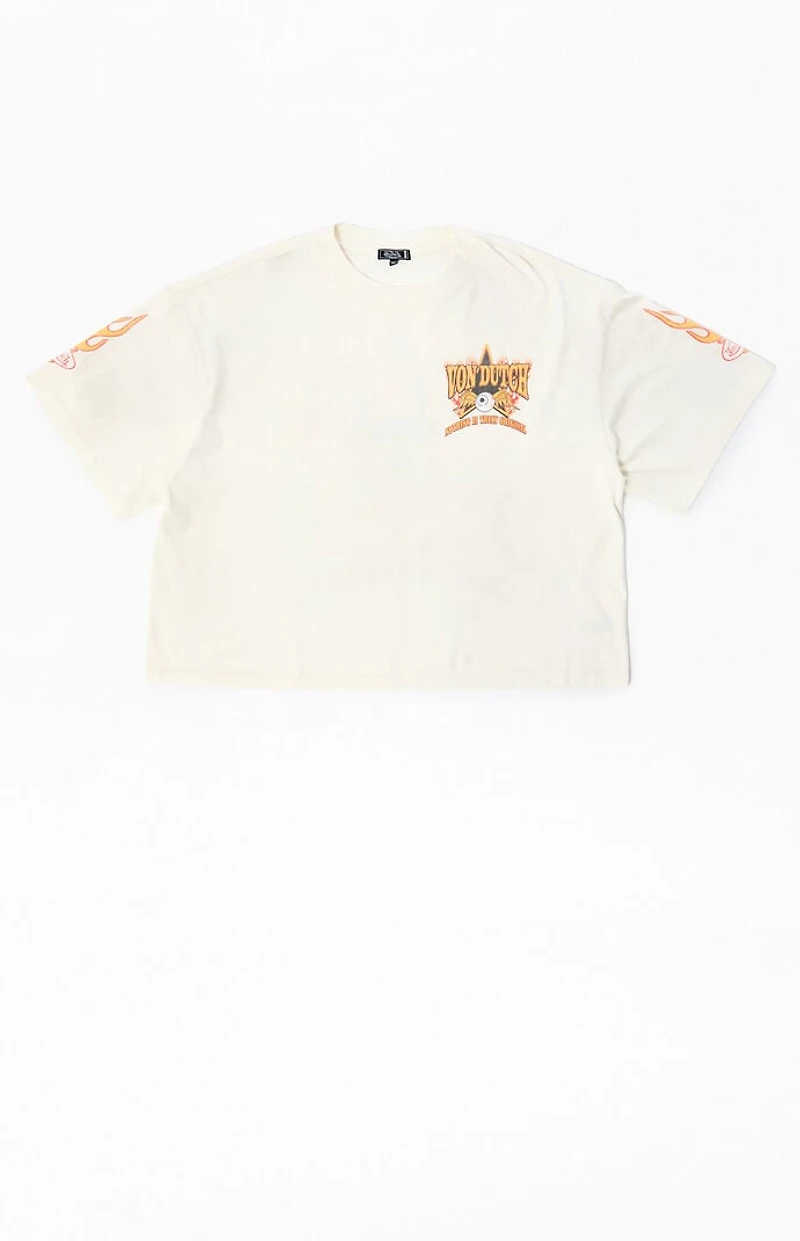 Von Dutch Star Cropped T-Shirt