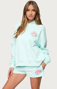 Edikted Beach Bloom Hoodie