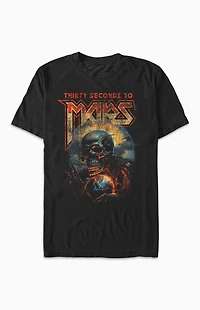 30 Seconds to Mars Vintage Skull T-Shirt