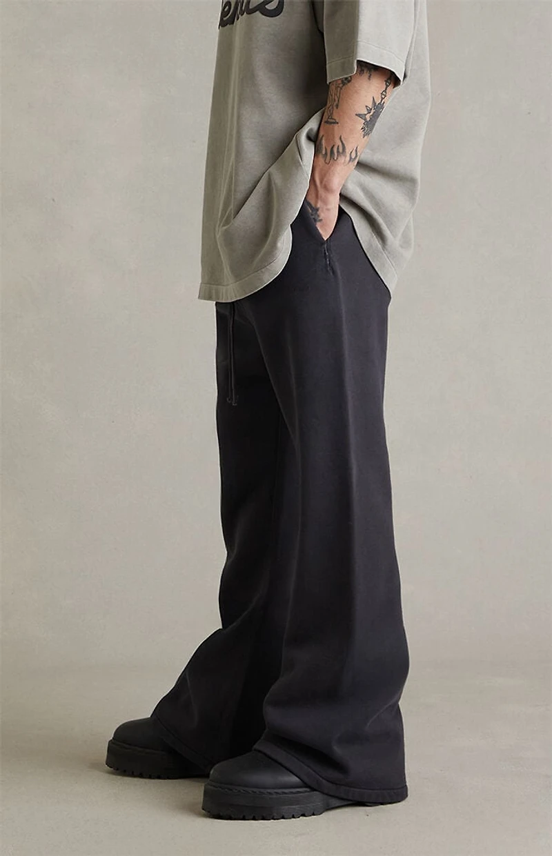 Fear of God ESSENTIALS Faded Black Training Classic Flare Sweatpants