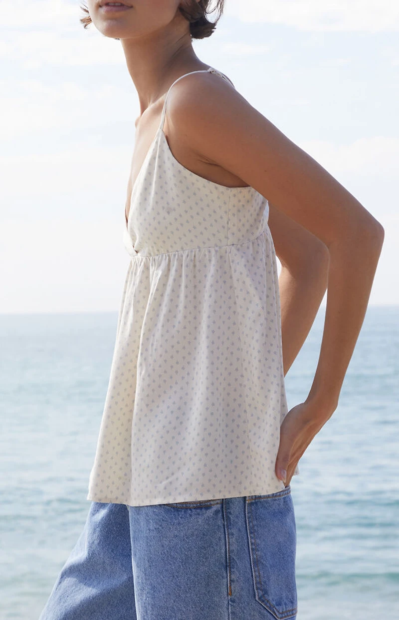 John Galt Floral Edith Tank Top