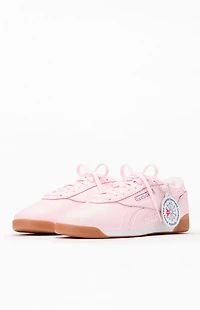 Reebok Women's Pink Freestyle Lo Sneakers