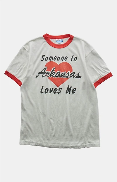 PS VINTAGE '90s Someone in Arkansas Loves Me Graphic T-Shirt