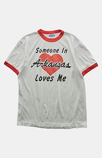 PS VINTAGE '90s Someone in Arkansas Loves Me Graphic T-Shirt