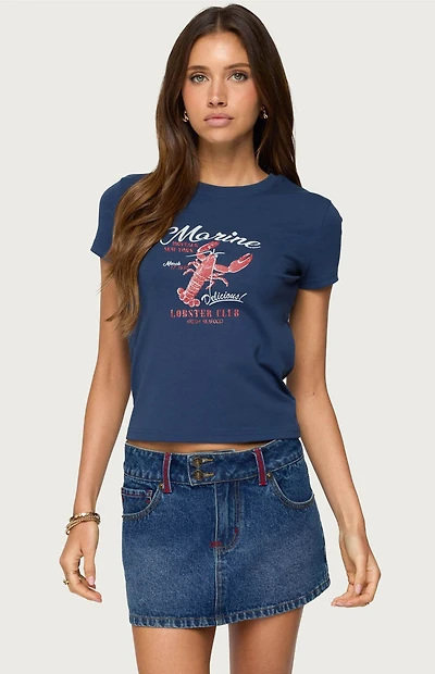 Edikted Lobster Club T-Shirt