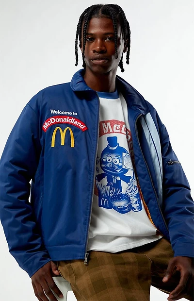 McDonaldland Welcome Stripe Coach Jacket