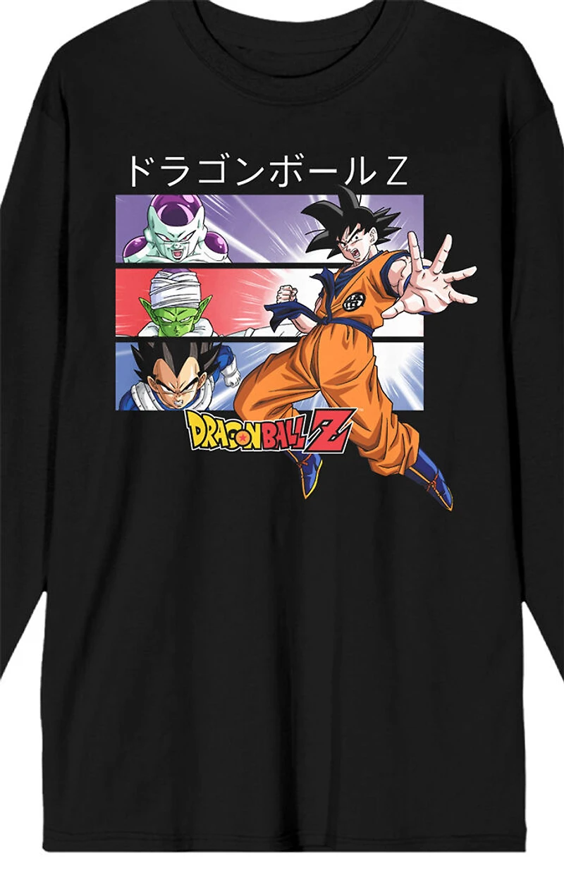 Dragon Ball Z Anime Long Sleeve T-Shirt