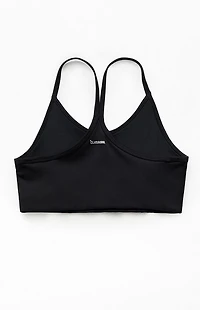 adidas Kids Black Padded Y Back Bra