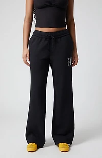 Pacsun NY Rhinestone Baggy Sweatpants