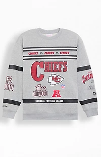 Mitchell & Ness Kids Kansas City Chiefs Crew Neck Sweatshirt