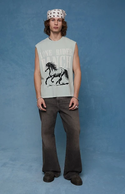 Pacsun Jordan Baggy Bootcut Jeans Washed