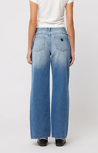 ABRAND Jenna 95 Mid Rise Baggy Jeans