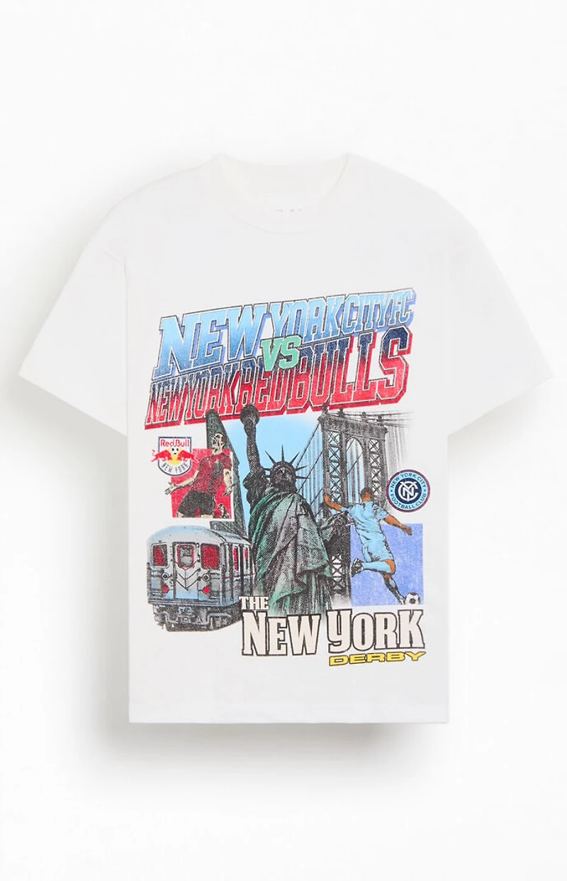MLS New York City Red Bulls Vs NYC FC T-Shirt