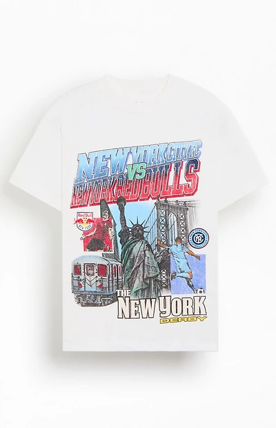 MLS New York City Red Bulls Vs NYC FC T-Shirt