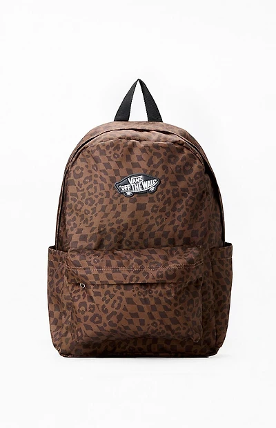 Vans Kids Leopard Old Skool Grom Backpack