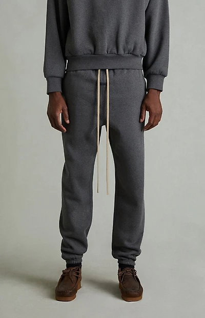 Fear of God ESSENTIALS Charcoal Heather Classic Fleece Sweatpants
