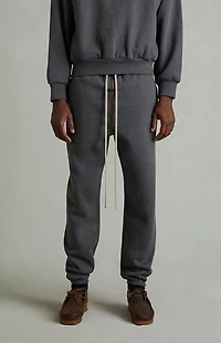 Fear of God ESSENTIALS Charcoal Heather Classic Fleece Sweatpants