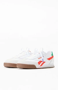 Reebok White & Orange Campio XT Shoes