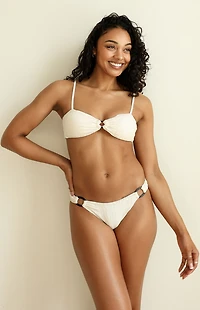 Dippin' Daisy's All My Love Bandeau Bikini Top