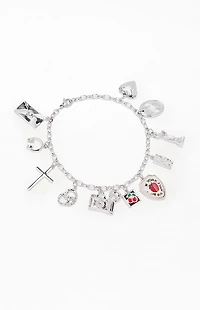 John Galt Silver Charm Bracelet