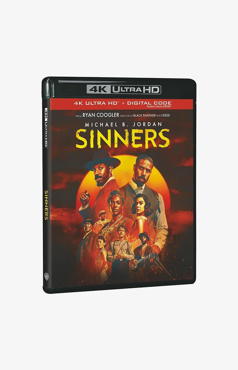 Sinners Movie 4K Ultra HD Disc