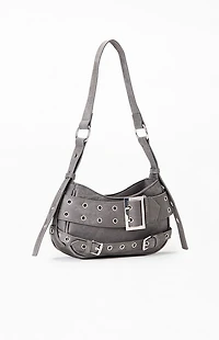 Pacsun Denim Grommet Shoulder Bag