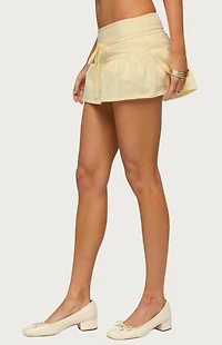 Edikted Yelena Peplum Mini Skort