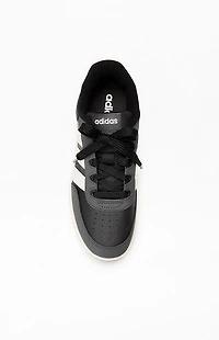 adidas Kids Black & White Breakbase Shoes