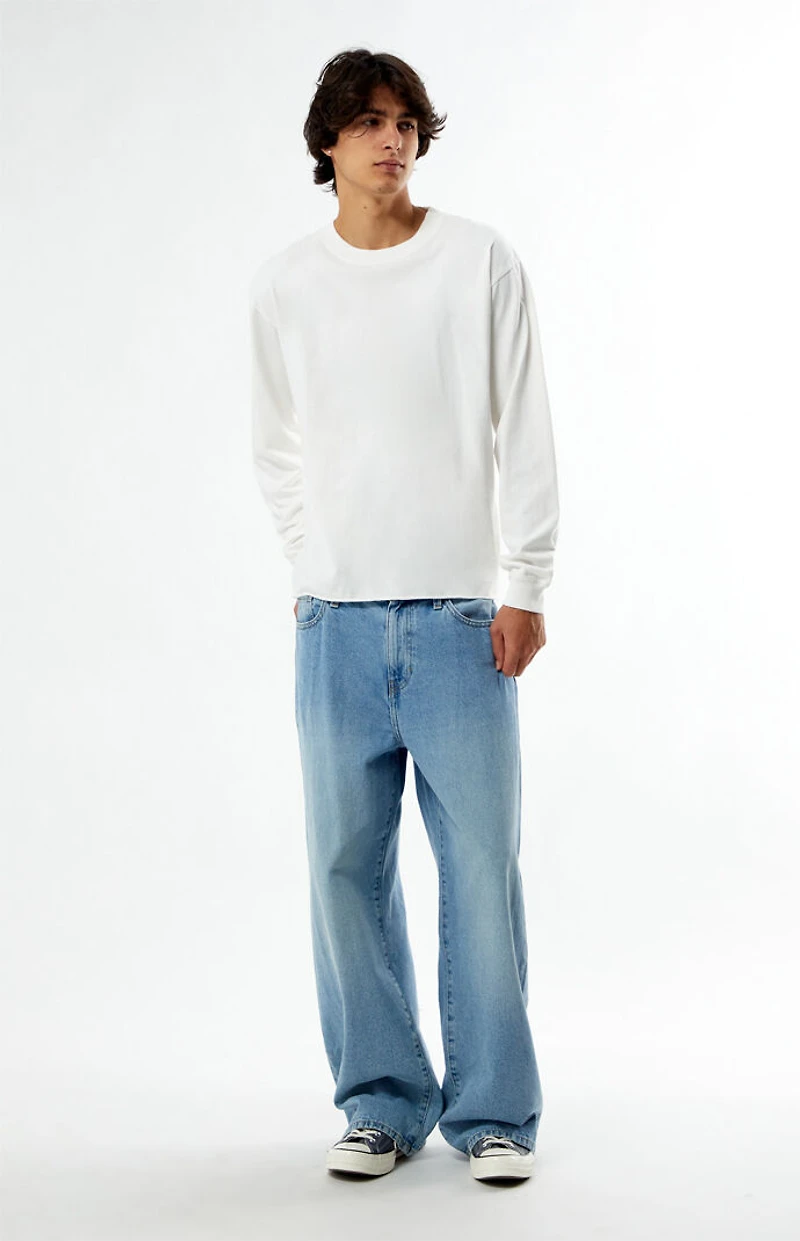 Pacsun Cropped Premium Long Sleeve T-Shirt