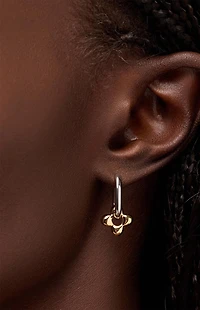 Ana Luisa Cassia Flower Hoop Earrings