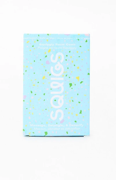 SQUIGS Squiggly Neem Comb