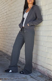 John Galt Gray Hilary Yoga Baggy Sweatpants