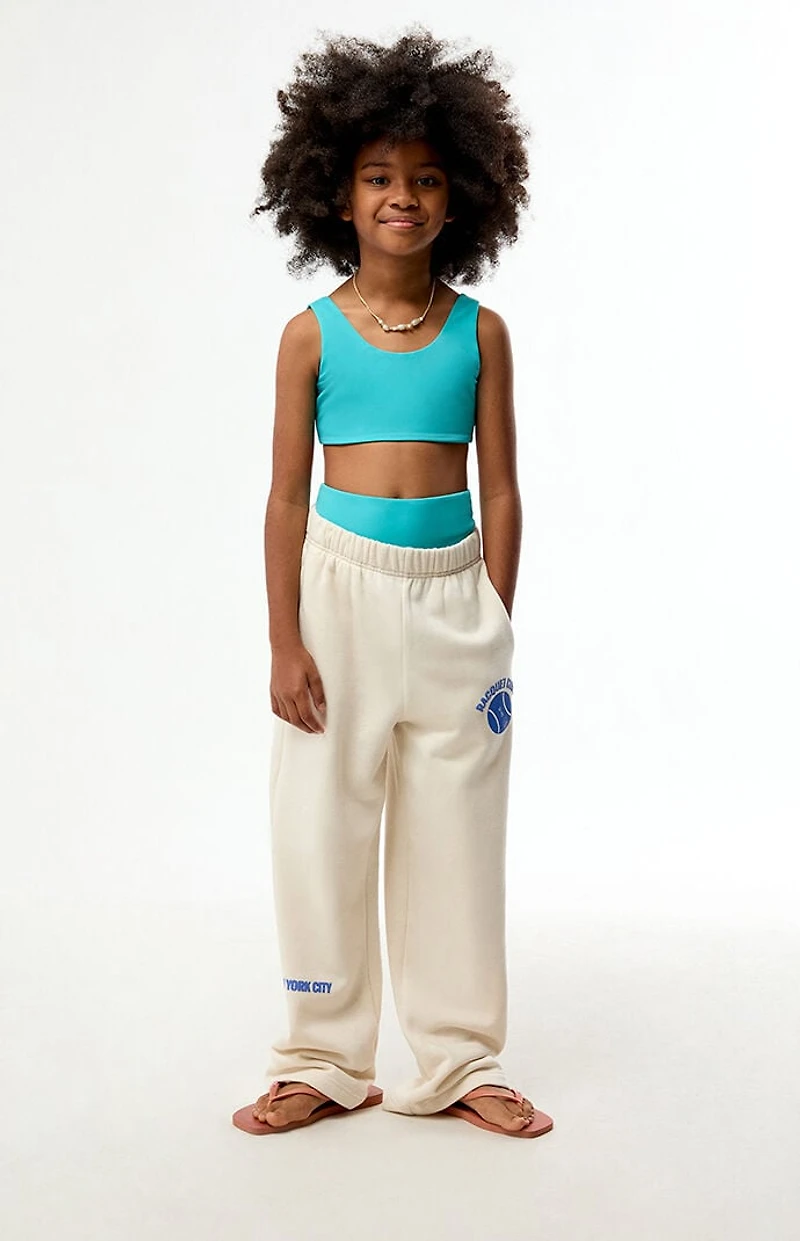 Pacsun Kids Racquet Club Baggy Sweatpants